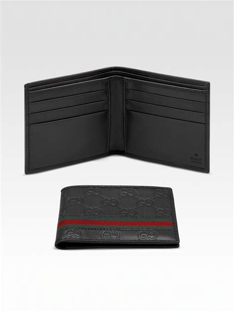 gucci men vertical wallet|best Gucci wallet men's.